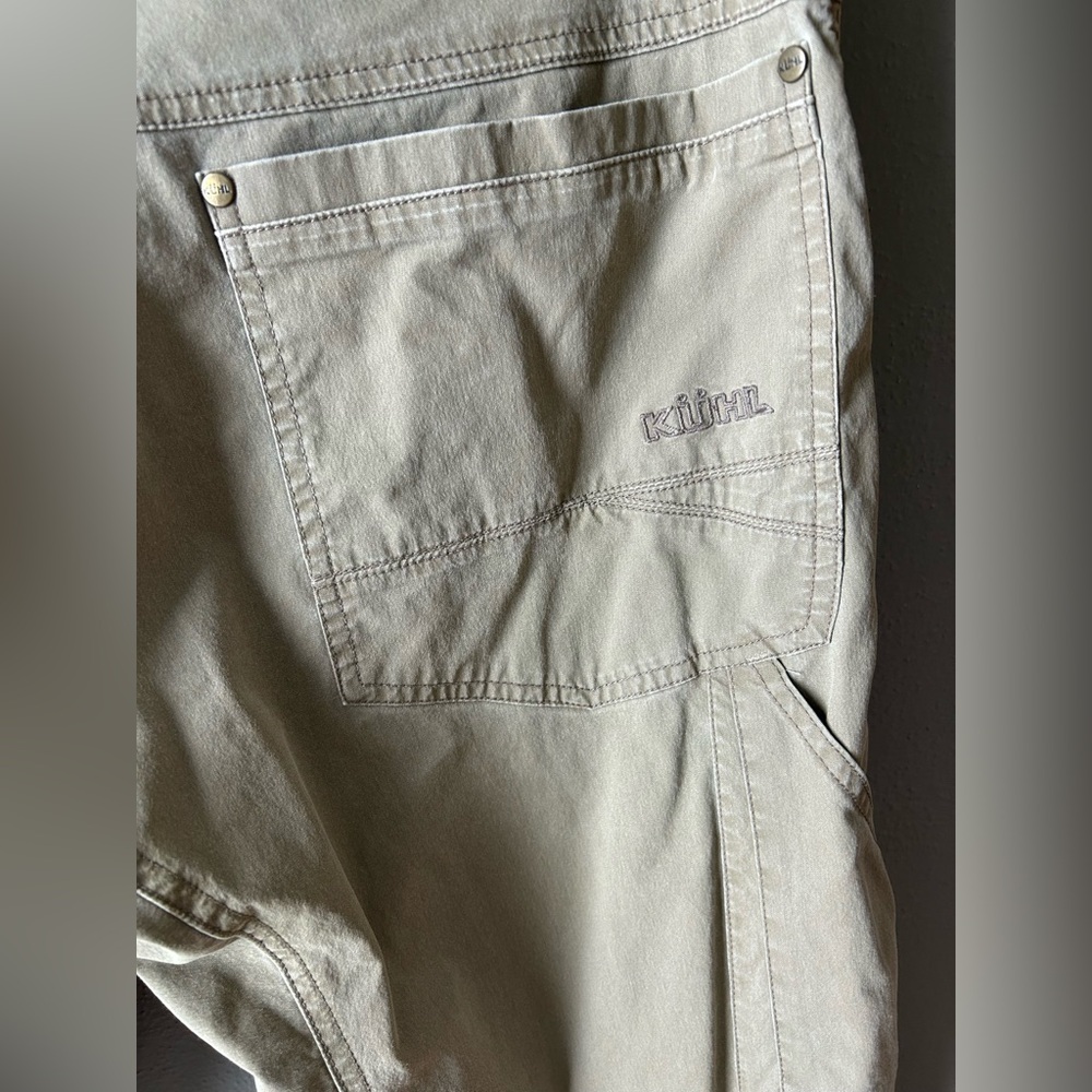 Kuhl Pants Mens 32/30 Patina Dye Revolvr Outdoor Trail Hiking Gorpcore Cargo - Picture 4 of 7